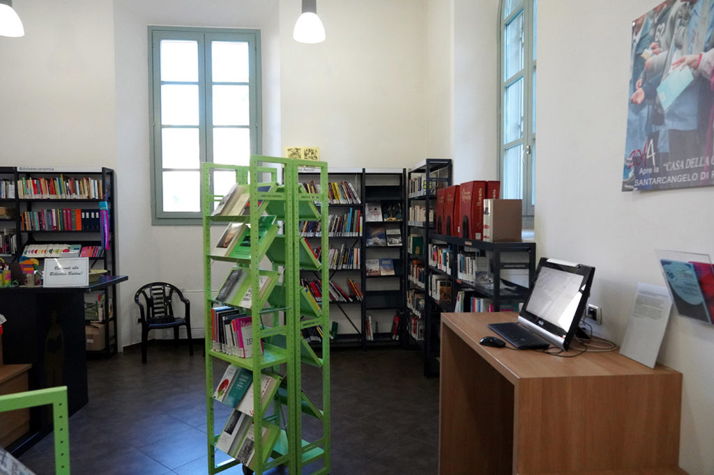 Accoglienza Biblioteca A. Baldini Santarcangelo